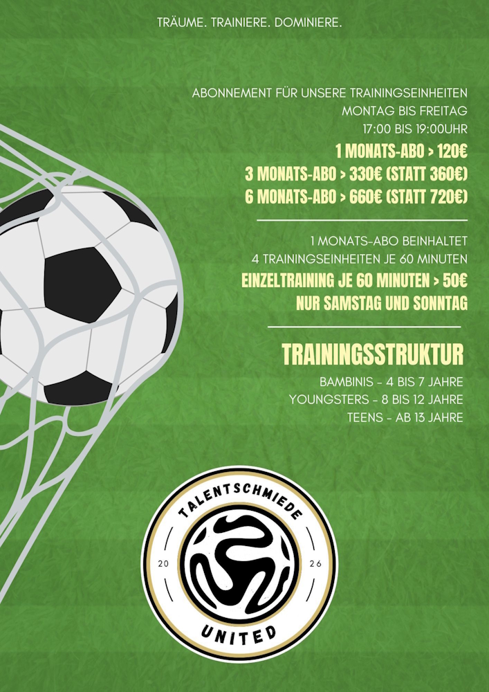 Talentschmiede United 2